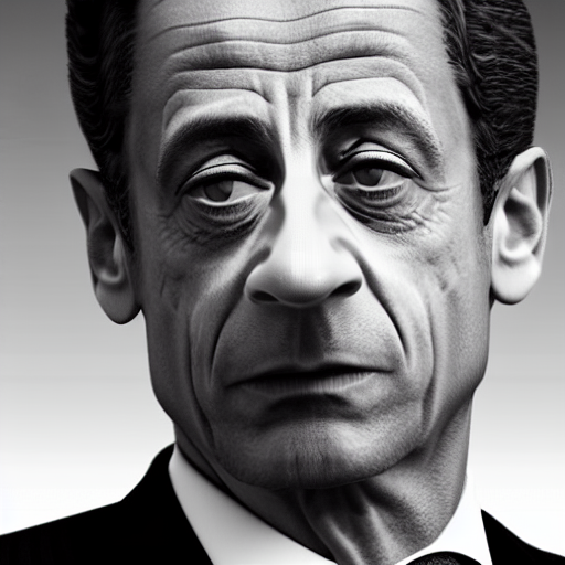 Identikit Picture Of A Criminal Nicolas Sarkozy In The Newsp...
