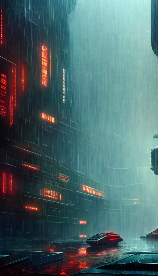 Abandoned By Frank Lloyd Wright, Futuristic Biopunk Bladerun...