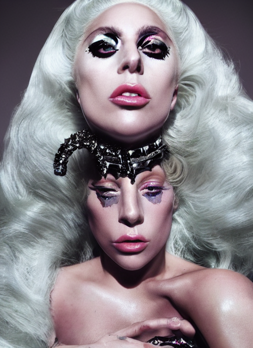 Lady Gaga By Nick Knight, Vogue Magazine, Award Winning, Pho...