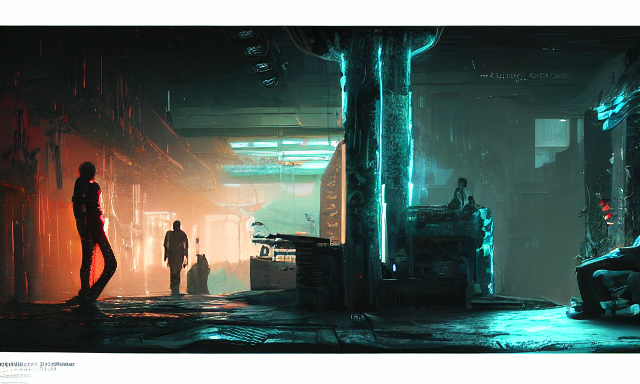 Photo Environement Cyberpunk Cave  4, 4 K Rtx Hdr Volume Lig...