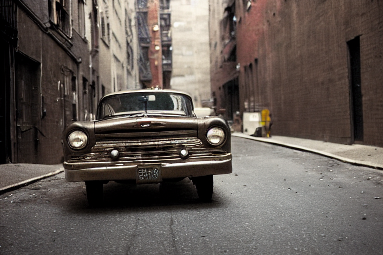 Street Photography By Saul Leiter, In A Narrow New York Fanc...