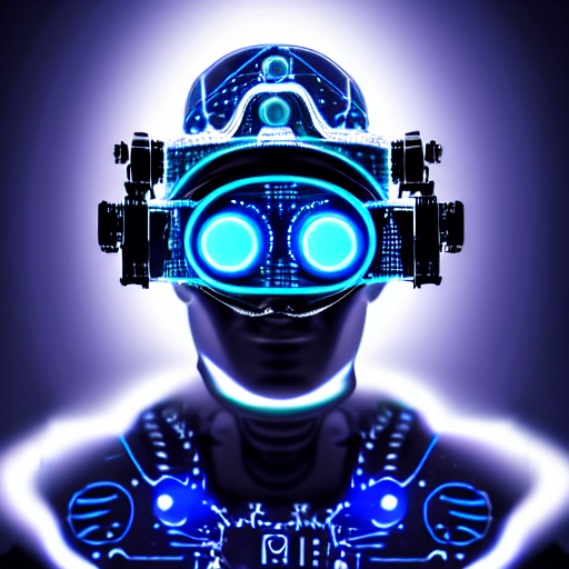Portrait Of A Futuristic Intricate Robot, Intricate Malfunct...