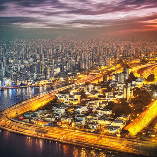 A Beatiful Movie Still Of Mumbai, High Detail, Realistic, 5...