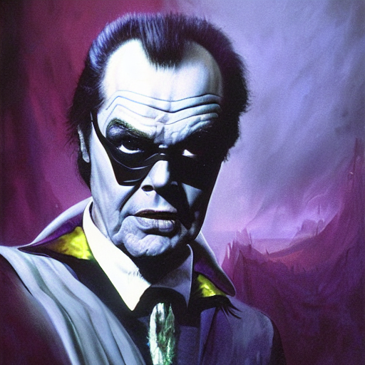 Jack Nicholson As A 1 9 8 0 S Marvel Villain Eldrad, Volumet...