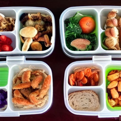 Lunchbox Having 8 Legs