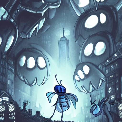 Hollow Knight New York Art Hd Detailed