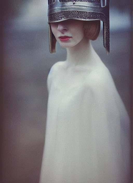 Medieval Helm, Out Of Focus Photorealistic Portrait Of A Bea... — Stable Diffusion AI Prompt: medieval helm!!!!!!!, out of focus photorealistic portrait of a beautiful pale w...