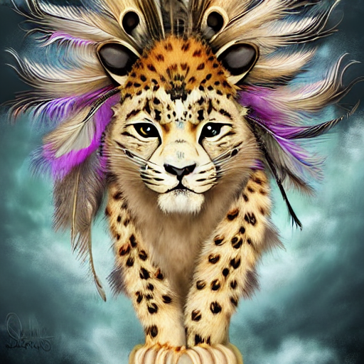 Cute Fluffy Baby Cat Snow Leopard Lion Cheetah Hybrid Mixed...