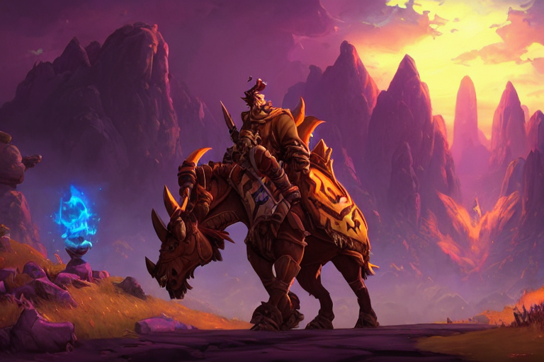 Mount Epic Swift Brown Steed Screenshot World Of Warcraft Mo...