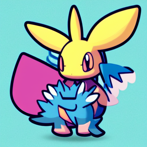 Cute Miss Mascot Piafabec Piafabec Spearow Pokemon Sticker A...