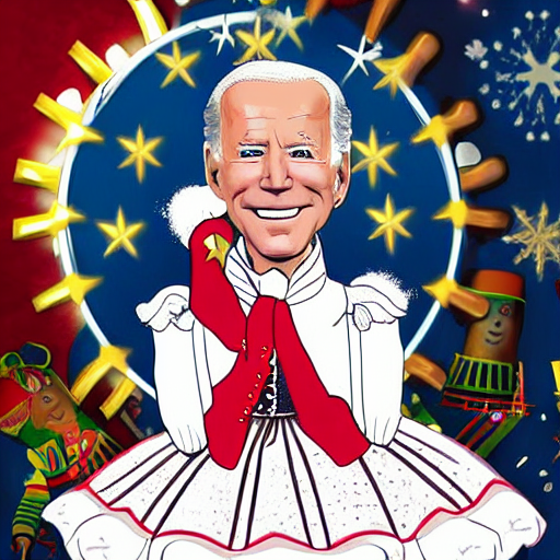 Joe Biden As A The Nutcracker