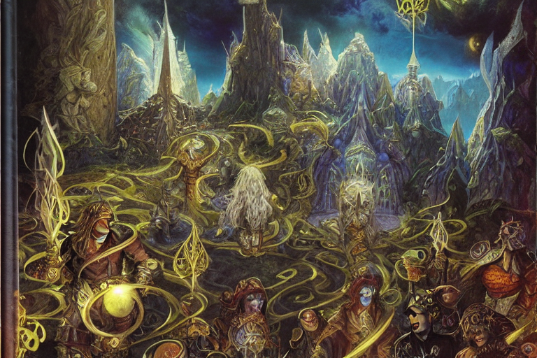 The Celestial Realm Of The Dwarven Deities, Outer Plane, Lan...