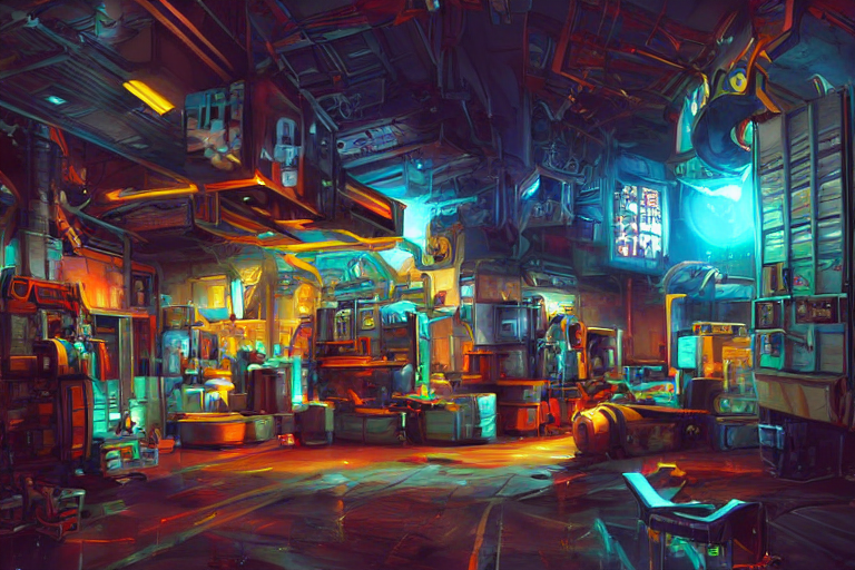 Photo Cartoon Illustration Comic Manga Painting Of Sci - Fi...