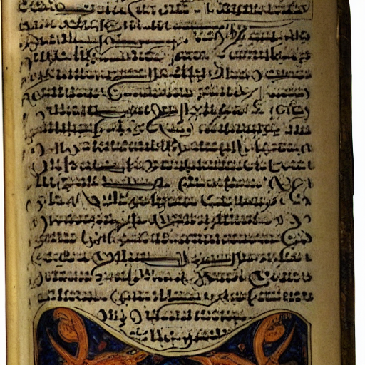 Pages Of An Occult Book, Secret Knowledge, Extremely Detaile...