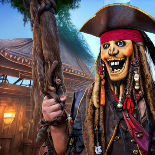 Thepirates Of The Caribbeananimatronics At Disneyland Rising...