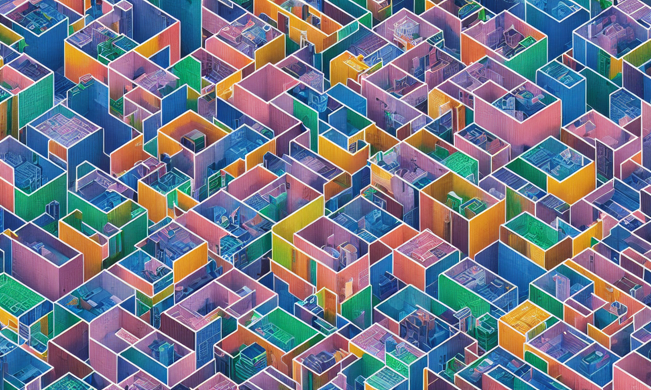 Tetris Blocks, Colorful Copenhagen Roofs Birdview, Security...