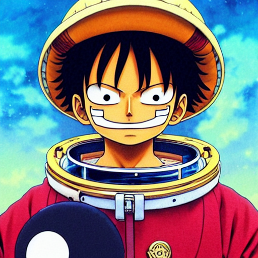 Luffy In A Astronaut Suit And Luffy, Intricate, Luffy, Highl...