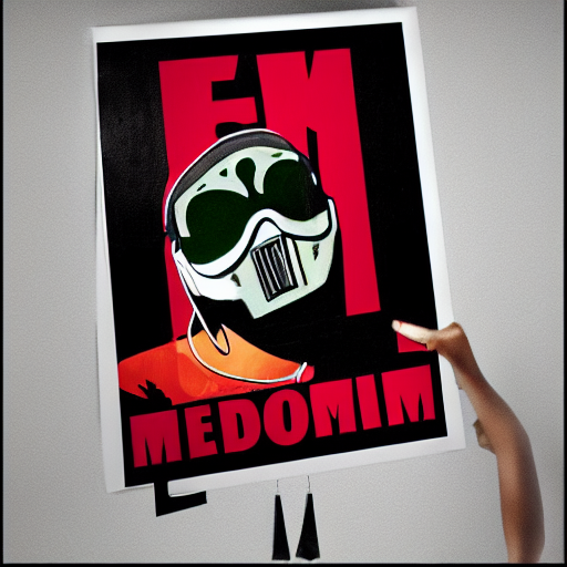 Mf Doom, Advertising Poster Design