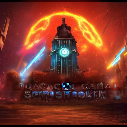 A Tragic Supernova, Bioshock Main Menu Loading Screen Backgr...