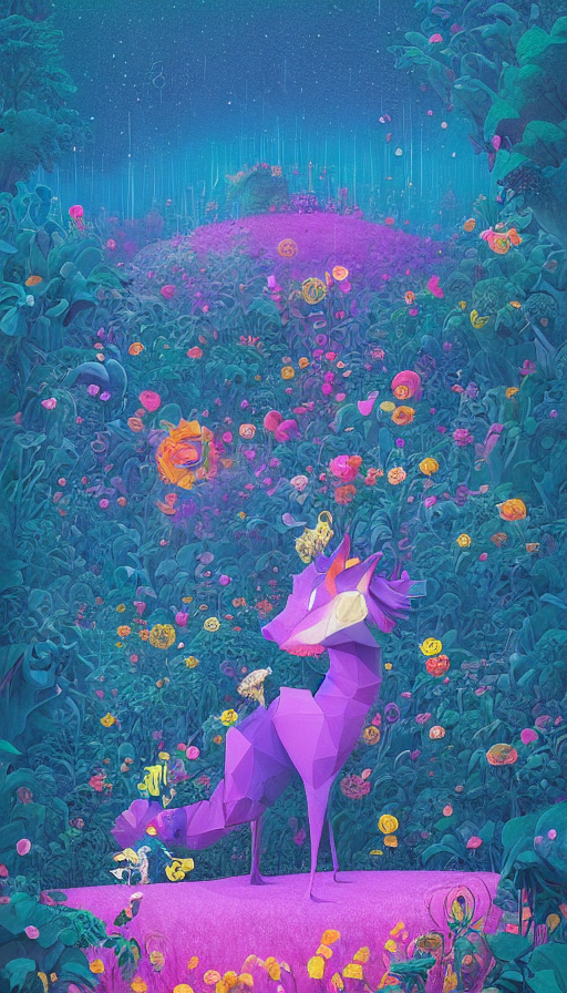 Low Poly, Pixar, Un Surreal Hybrid Animals, Nostalgia For A...