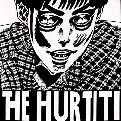 When The Truth Within Dies. Graphic Print By Junji Ito