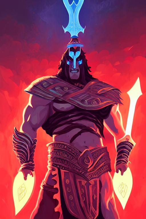 Ares The Very Angry Greek God Of War In Flight Wild Rift Her...