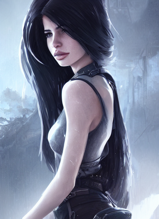 A Beautiful Concept Art Of Anne Curtis Smith, Illustrated By...