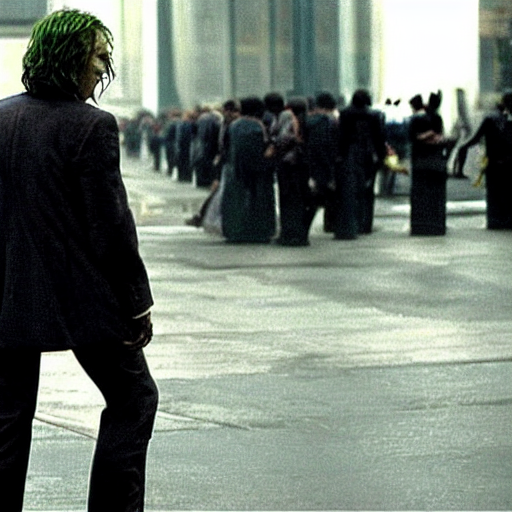Willem Dafoe As The Joker . Film Still. S...
