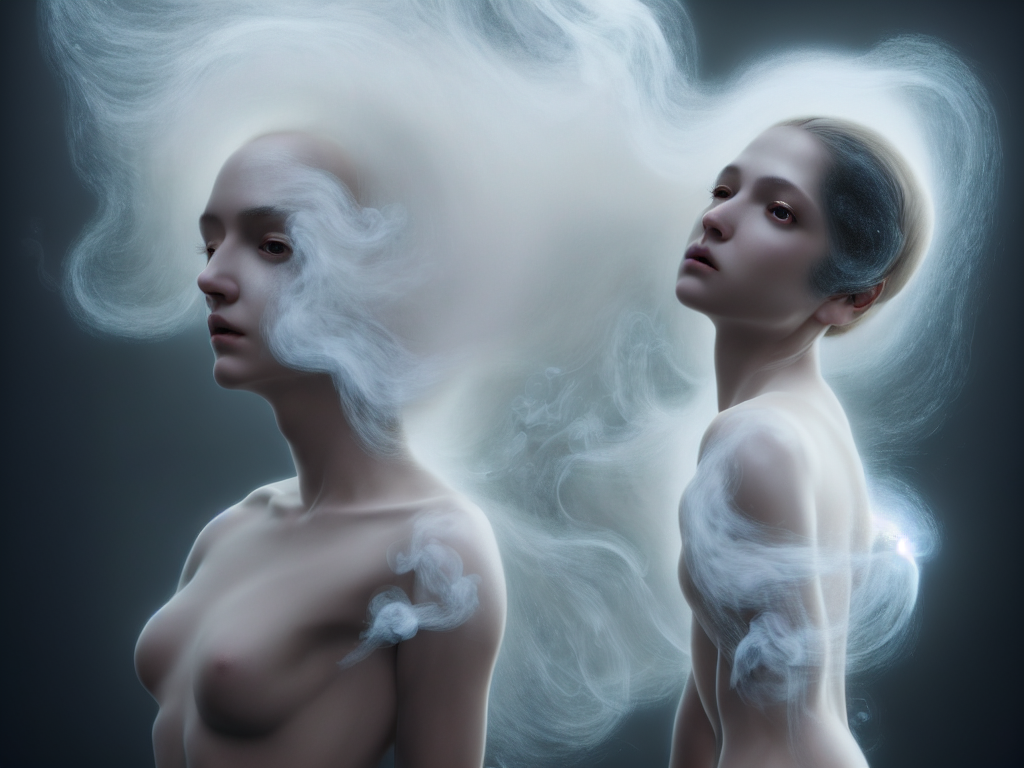 Photo Of A Delicate, Dreamy, Feminine, Subsurface Scattering...