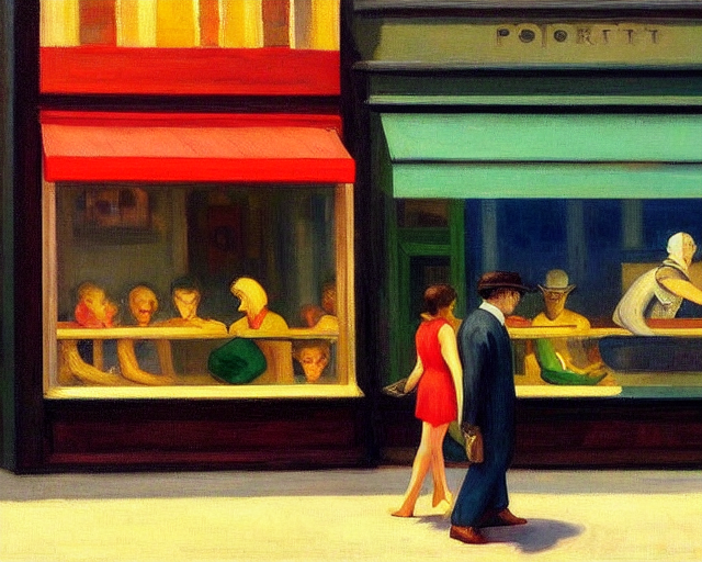 A Bunch Of Hipsters Shopping At A Record Store In Portland,...
