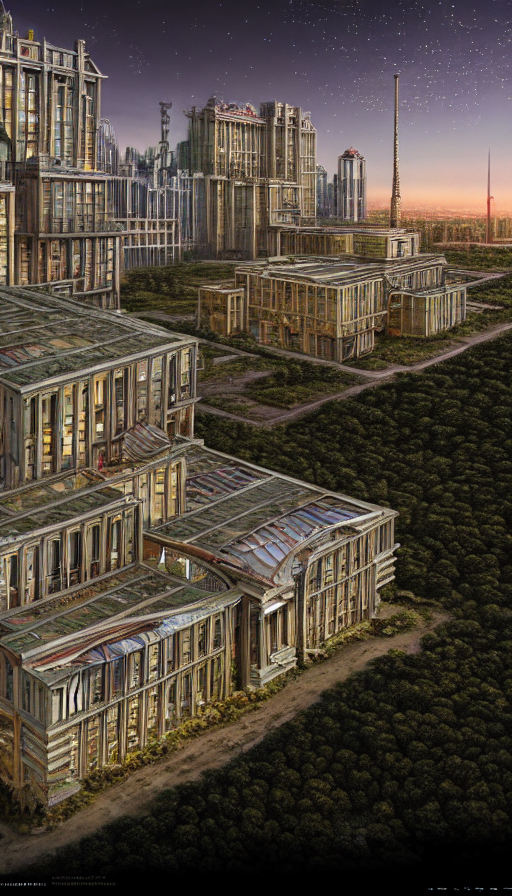 A Beautiful Very Detailed Rendering Of Palace City Unfinishe...