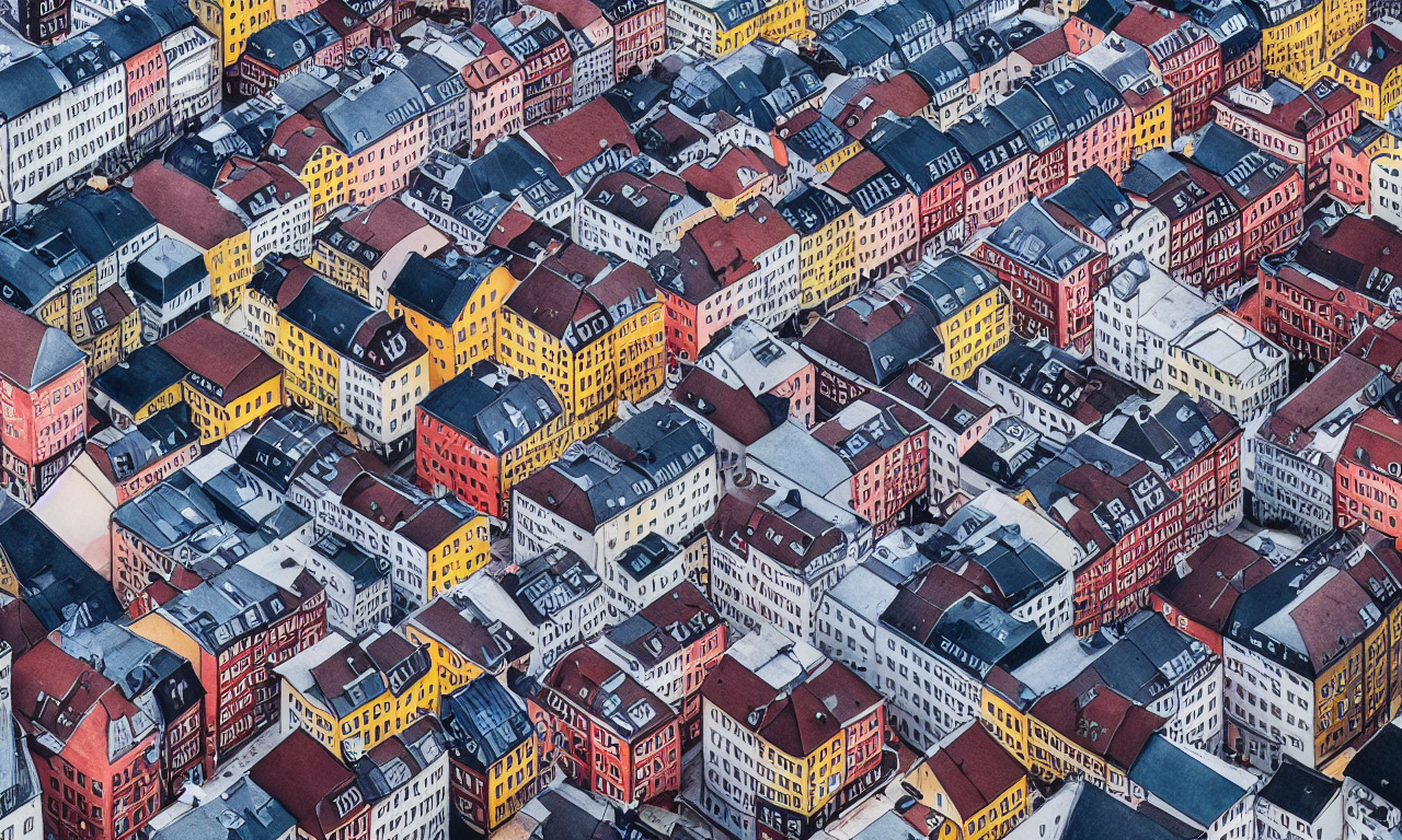 Bridview, Tetris Blocks As Copenhagen Roofs, Wizard Writes A...