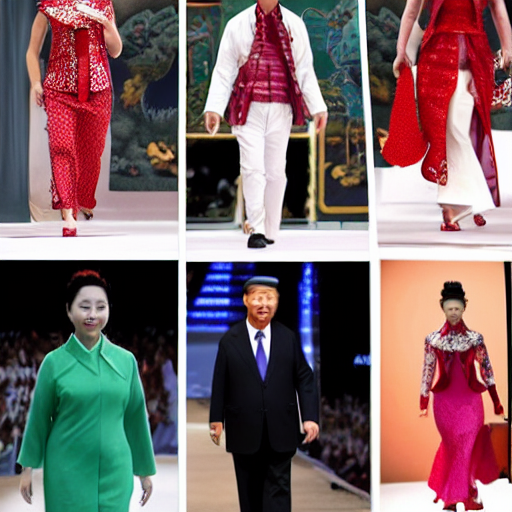Xi Jinping Catwalk