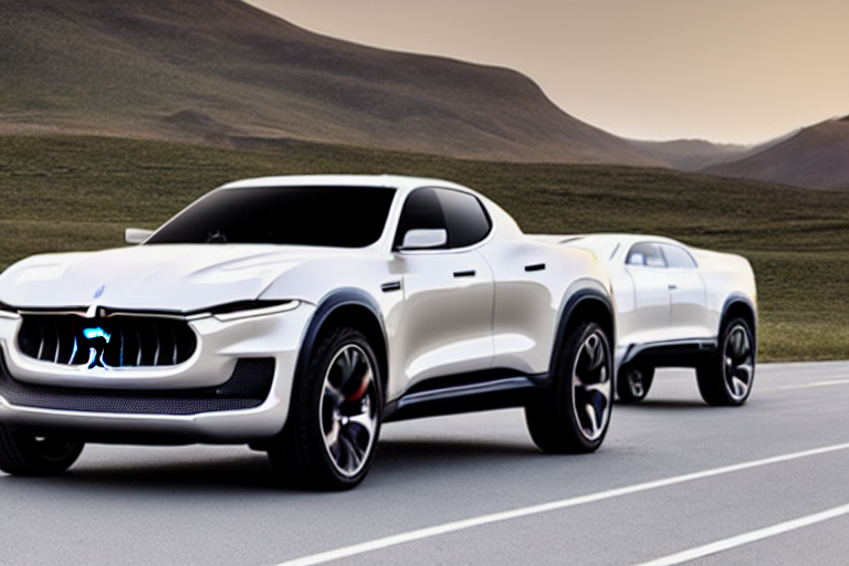 Product Photo Of 2 0 2 3 Maserati Concept Pickup Truck