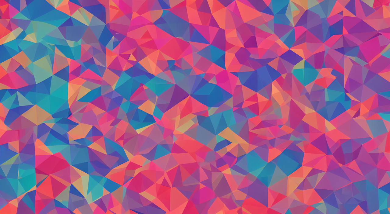 A Background With Vivid Geometric Patterns, Gaming Ui