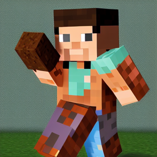 Steve Of Minecraft Crying