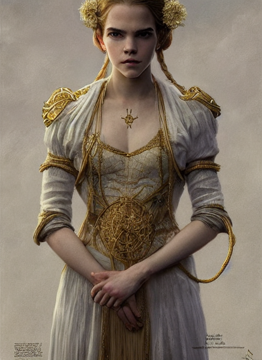 Ivory Skin Anya Taylor - Joy Emma Watson, Symmetrical Front...