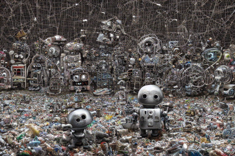 Old Town, Machinarium, Cute Robots, Little Robots Working In...
