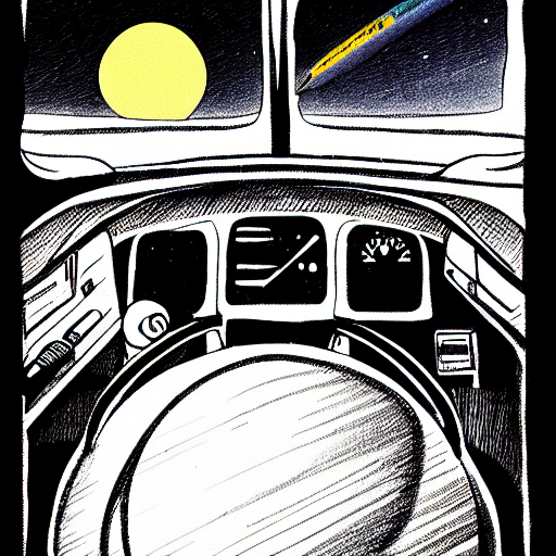 The Pilot At The Helm Of The Plane, View Inside The Cockpit,...