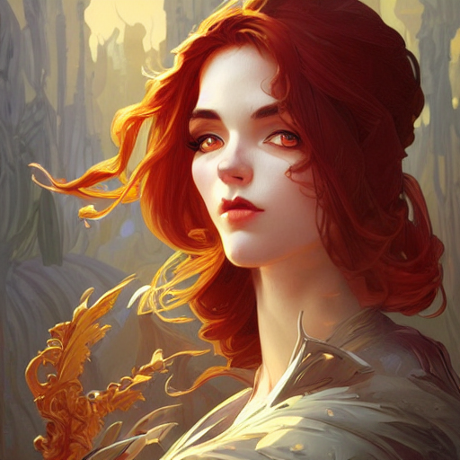 A Fantasy Caricature Fox, Fantasy, Portrait, Sharp Focus, In...