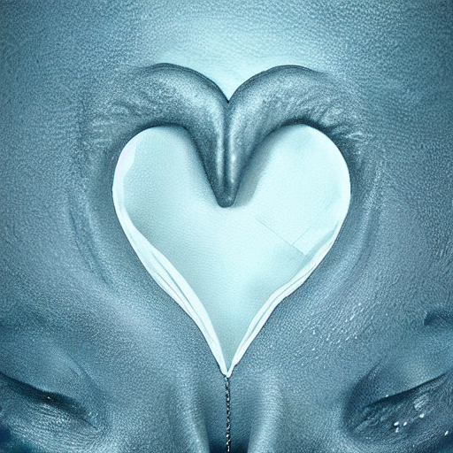 Heart Seeping Blue Blood Trending On Artstation Artstation H...