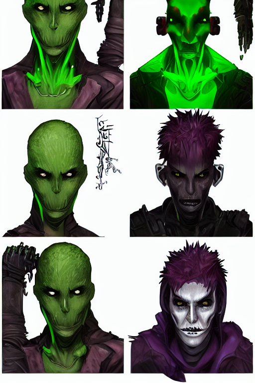 Human Goth Groot  Adult Male 3 0 Years  Glowing Green Eyes...