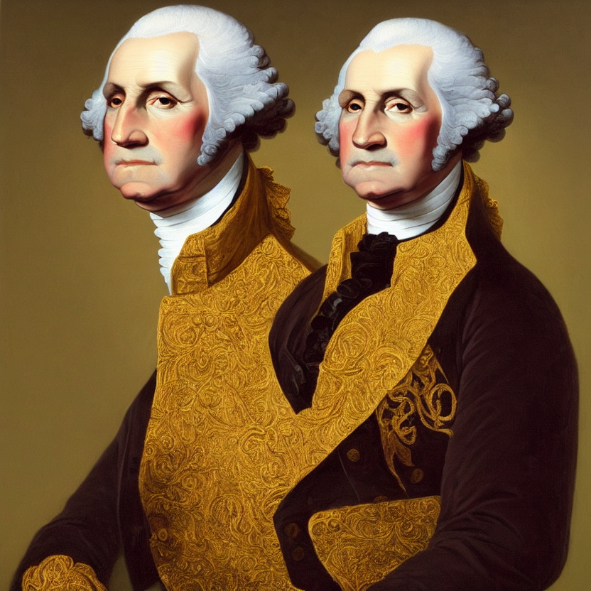 George Washington By Kehinde Wiley And Rembrandt  4. Photore...