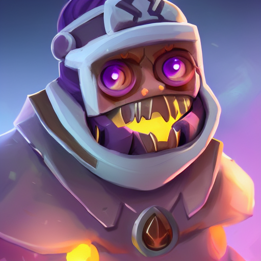 Brawl Stars Character, Digital Painting In The Style Of Leag...