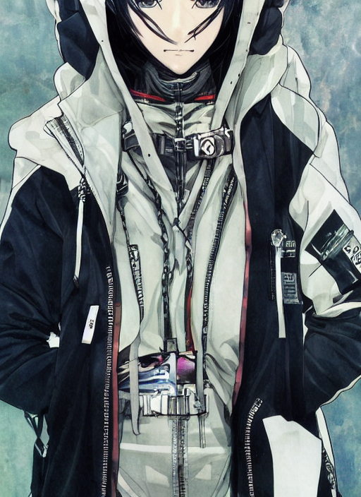 A Realistic Manga Portrait Of Randy Random Illustration By Y...