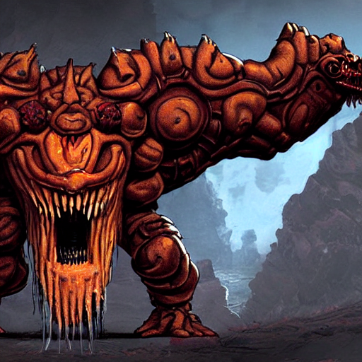 Cacodemon From Doom, Movie Scene