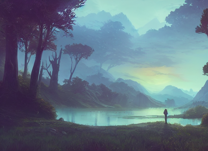 A Dreamy Landscape, Gta V, Stephen Bliss, Unreal Engine, Fan...