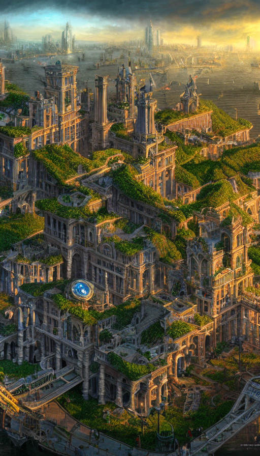 A Beautiful Hyperdetailed Highly Detailed Nature Playground...