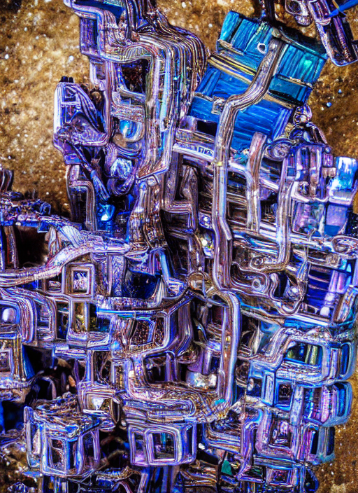 Bismuth Macrophotography
