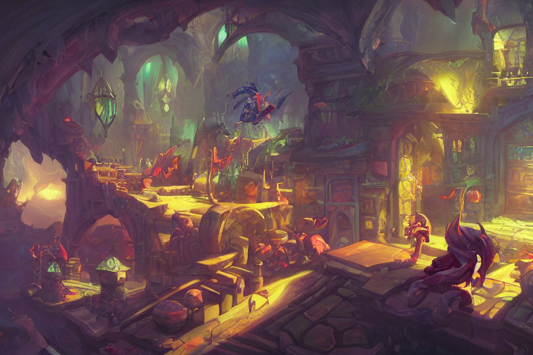 Photo Cartoon Illustration Comic Manga Painting Of Main Room...